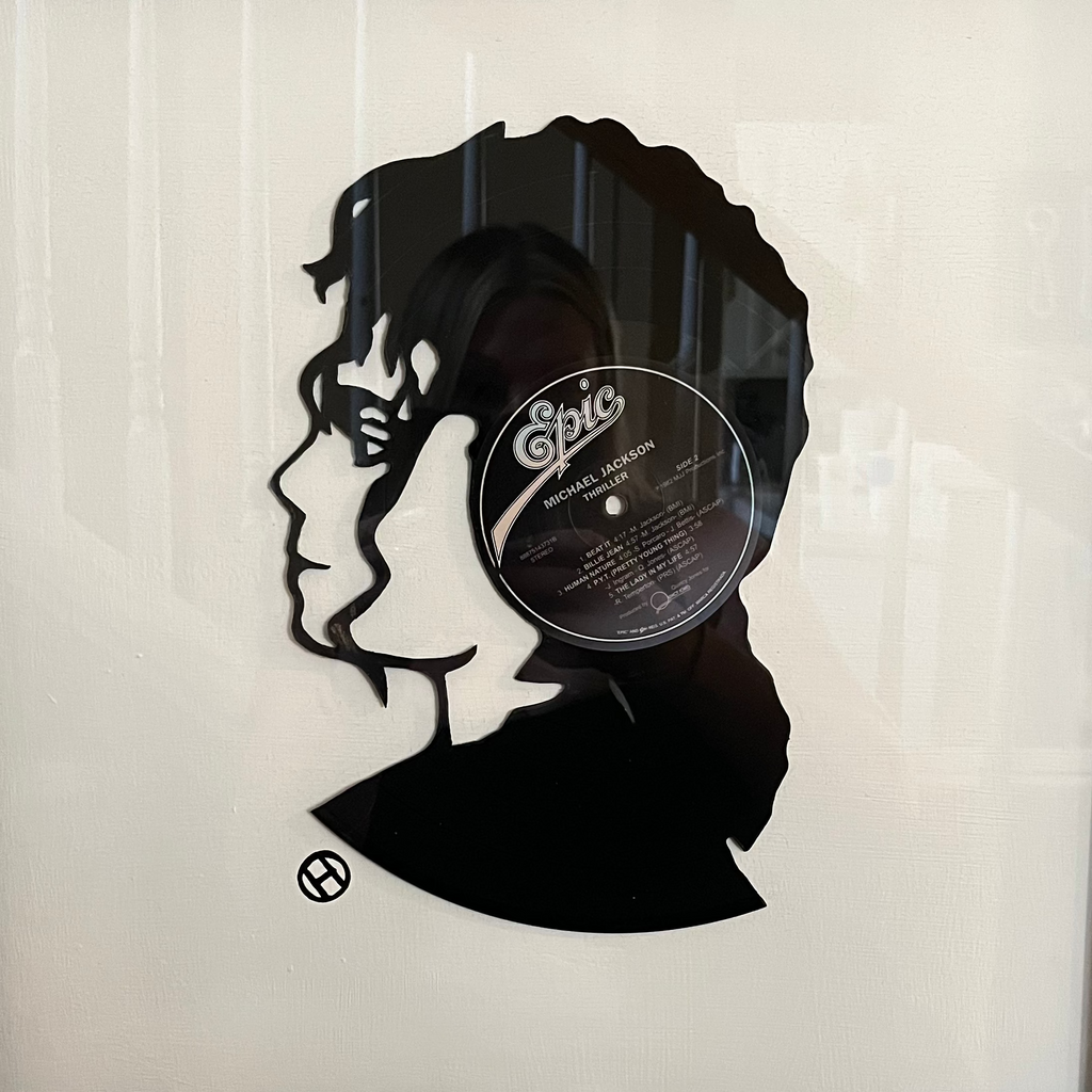 Framed Vinyl Record "Michael Jackson"