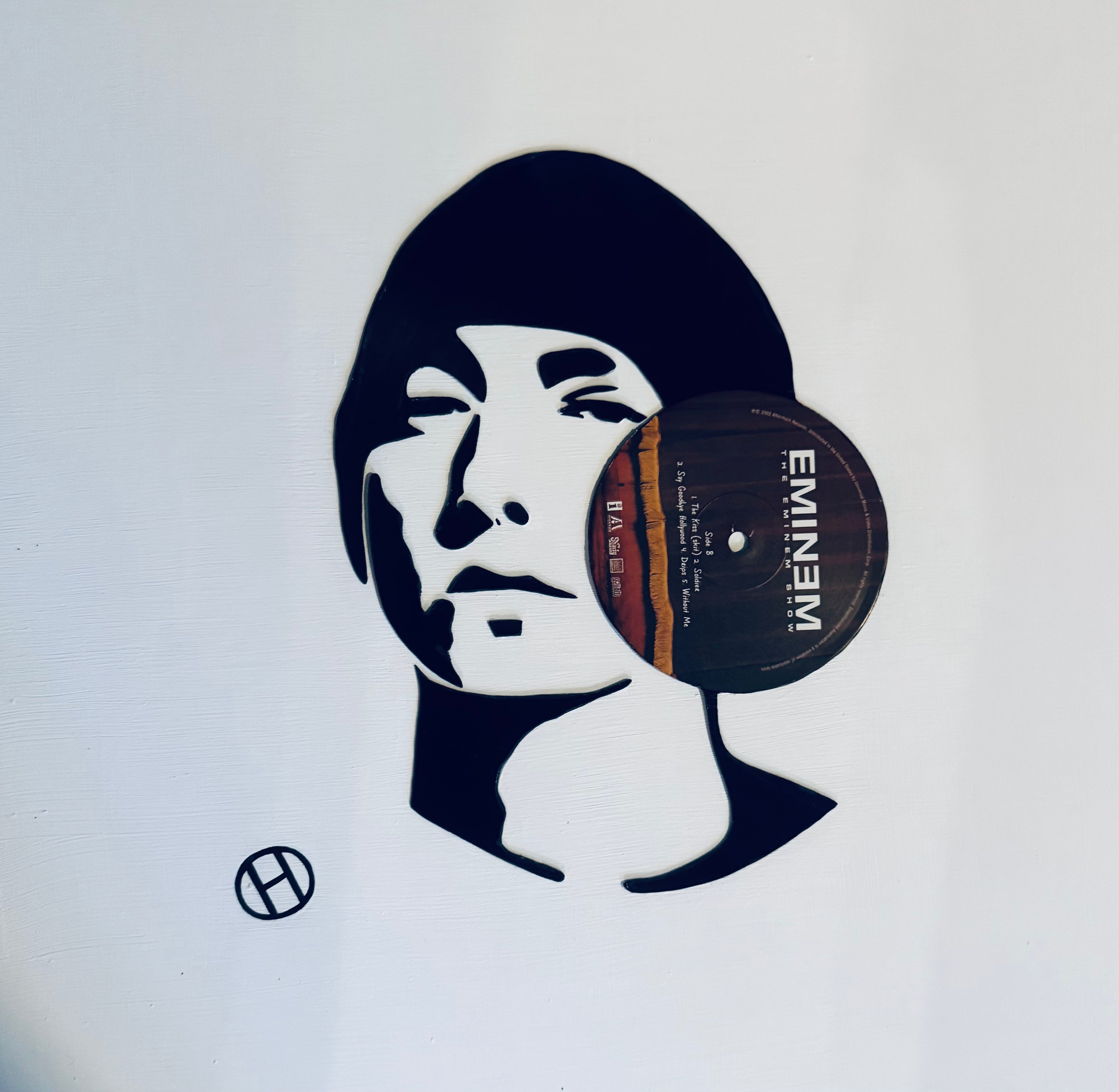 Framed Vinyl Record of "Eminem"
