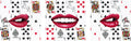 "Mouth Full of Game" (small set of 3)